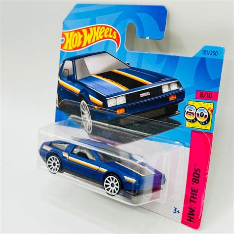 DMC Delorean Hot Wheels The 80 S Version Back To The Future Iconic