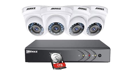 ANNKE sistema de videovigilancia 1080p Análisis del DVR y cámaras 1080p