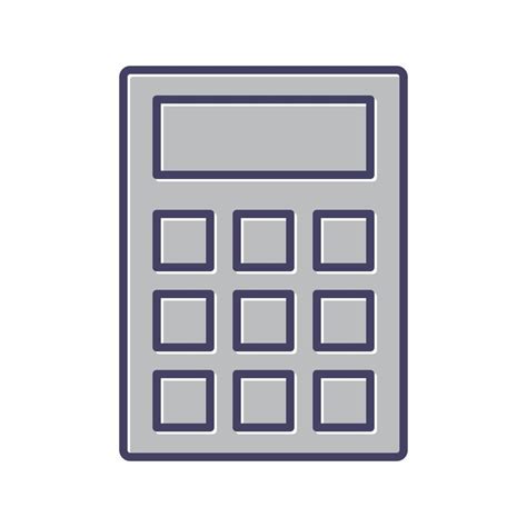 Calculator Vector Icon 16680890 Vector Art At Vecteezy