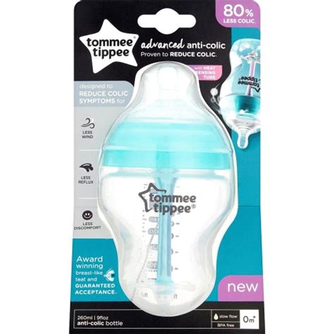 Tommee Tippee Advanced Anti Colic Baby Bottle Slow Flow Breast Like