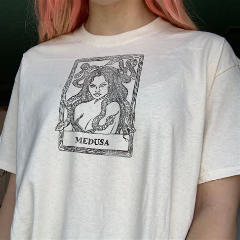 Medusa T Shirt Etsy