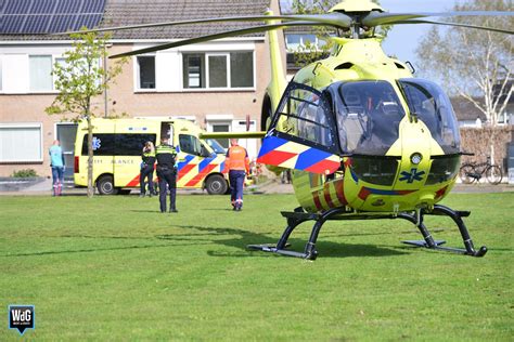 Traumahelikopter Landt In Maarheeze