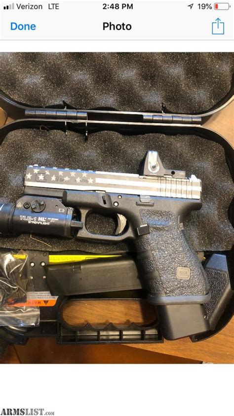 Armslist For Sale Glock 19 W Streamlight Tlr 1 Hl And Trijicon Rmr