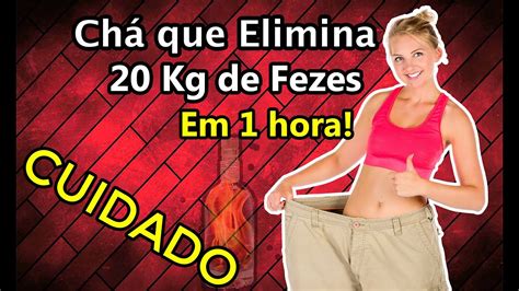 Como diminuir a barriga Chá que elimina 20 kg de fezes em 1 Hora