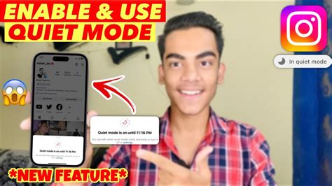 Instagram Quiet Mode New Feature How To Turn On Quiet Mode On