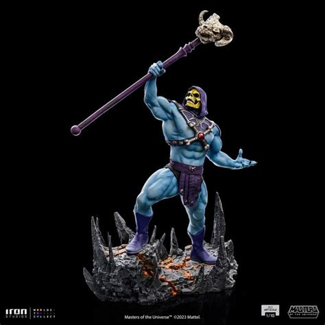 Masters Of The Universe Battle Diorama Series Skeletor 1 10 Art Scale