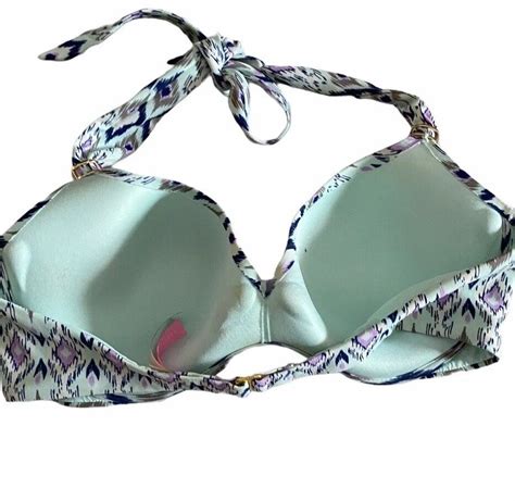 Victoria Secret Very Sexy Unforgettable Bikini Top 34c Boho Aztec