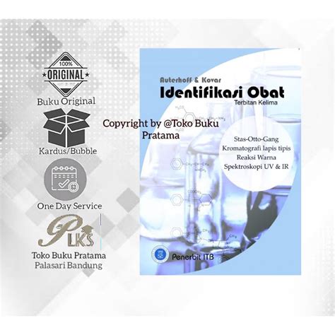 Jual Buku Identifikasi Obat Itb Ori Shopee Indonesia