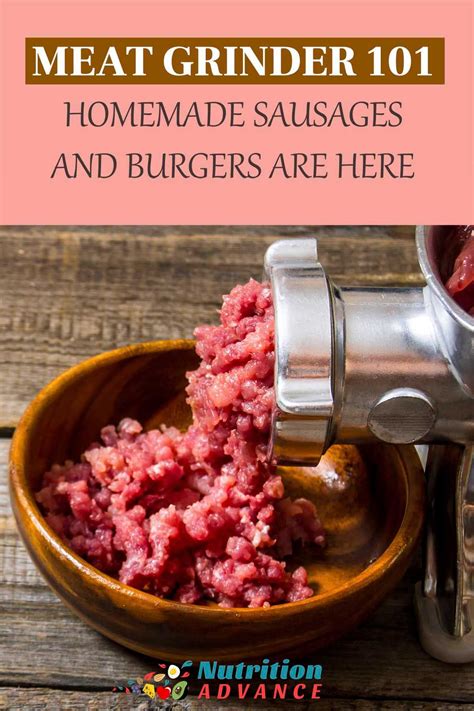 Best Meat Grinders Homemade Burgers And Sausages Made Easy Homemade