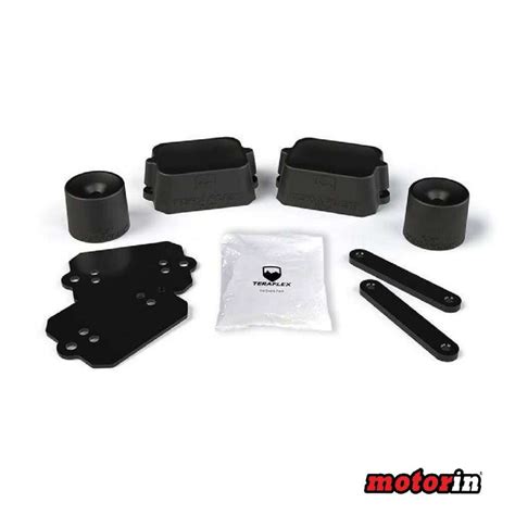 Kit 4 Espaçadores de Bump Stops Teraflex 2 Jeep Wrangler JL Motorin