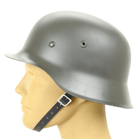 German Wwii M42 Steel Helmet Stahlhelm 42 Ww2 M1942 Ebay