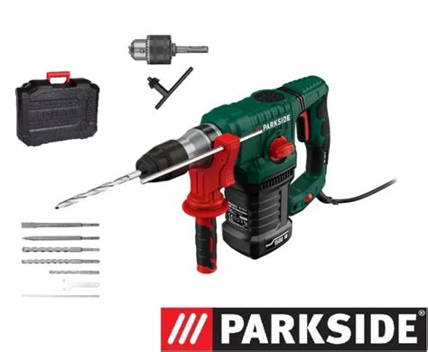 Parkside® Hammer Drill And Sting With Sds Plus Pbh 1500 1500w £86