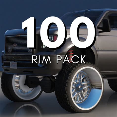 Fivem Custom Rims Pack 100 Custom Addon Wheels Fivem Ready Etsy Canada