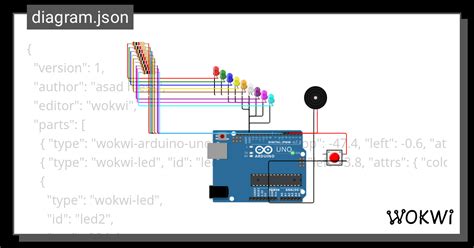 Mini Piano Ino Wokwi ESP32 STM32 Arduino Simulator