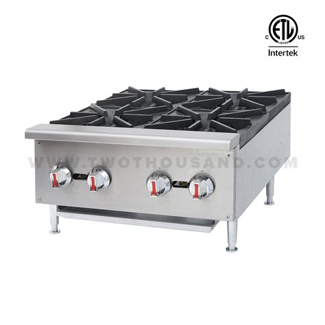 Burners BTU Hr ETL Commercial Countertop Gas Hot Plate EHP S