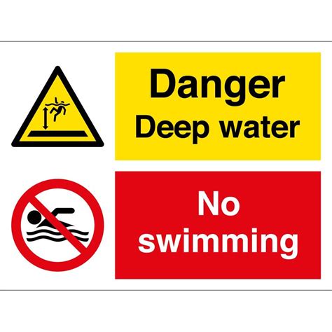 Water Safety Signs