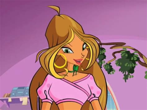 Flora Gallery Main Series Profile Cartoon Pics Flora Winx Winx Club