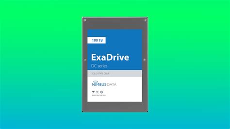 Nimbus Data Announces Worlds Largest 35 Inch Ssd With 100tb Storage