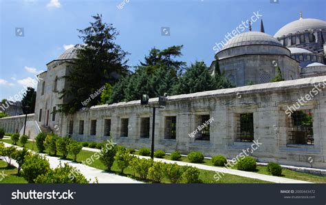 Suleymaniye Mosque Camii Bosphorus Constantinople Istanbul Stock Photo