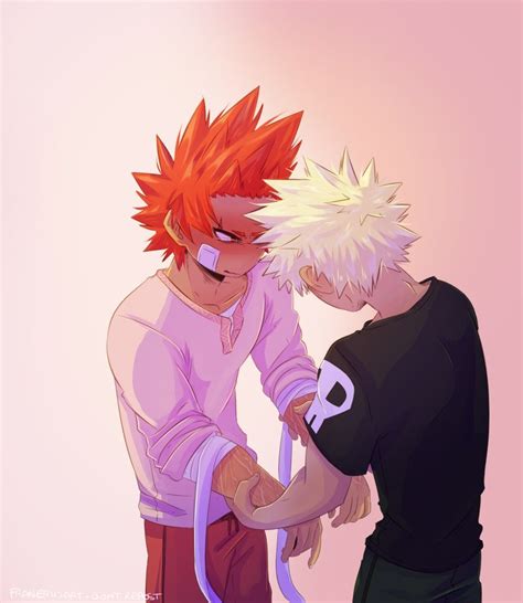 Kiribaku Kirishima Bakugou Boku No Hero Academia Hero My