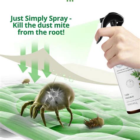 Natural Bed Bug Dust Mite Control Spray Mite Spray Home Pest Control Kills Repels Ants Mite