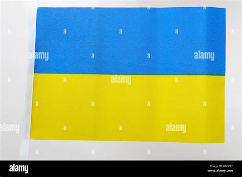 National Flag Ukraine Stock Photo Alamy