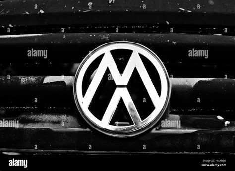 Vw logo Black and White Stock Photos & Images - Alamy