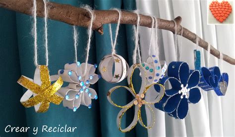 Ideas De Navidad Con Tubos De Cart N Crear Y Reciclar