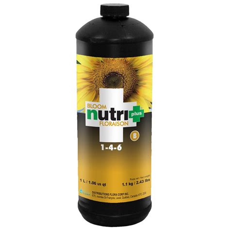 Nutri Plus Bloom A And B Base Nutrients Urban Grow Garden Supply