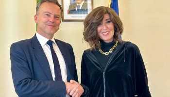 Il Ministro Bernini Incontra L Ambasciatore Francese In Italia Martin