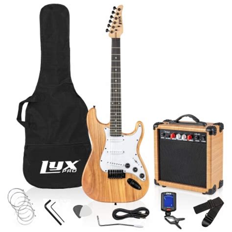 LyxPro Electric Guitar Kit, 39” Electric Guitar with Amp & Electric ...