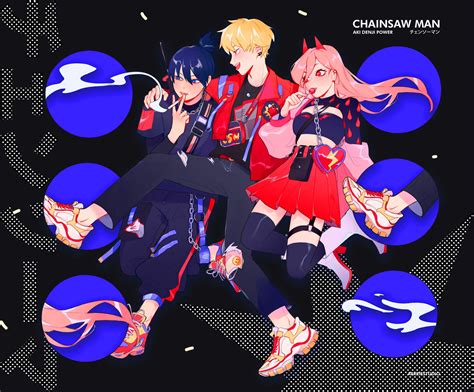 Aki And Denji And Power Chainsaw Man Wallpaper 44509612 Fanpop