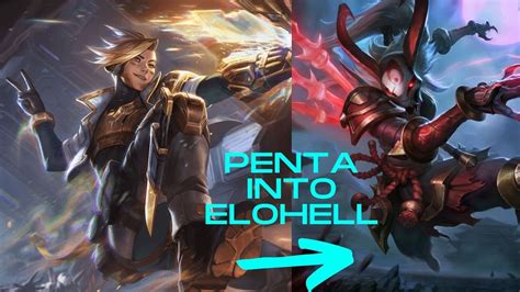 Volles Gameplay Ezreal Penta Kill Into Elohell Youtube