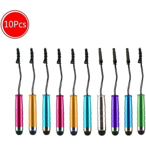 Lot De Mini Stylets Capacitifs Pour Cran Tactile De T L Phone