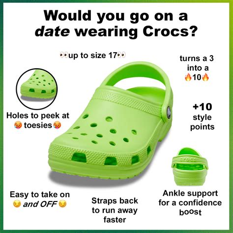 Crocs on Twitter: "Crocs = W rizz"