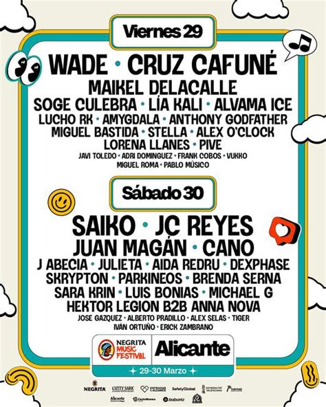 Negrita Music Festival Alicante 2024 En Alacant Festivales Wiki