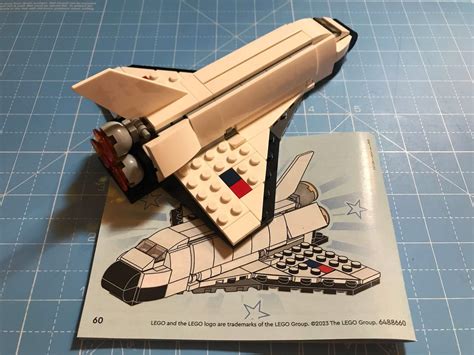 Building the Lego Creator Shuttle | simonprickett.dev