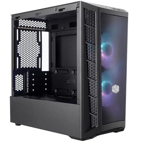 Gabinete Gamer Cooler Master MasterBox MB311L ARGB Mini Tower Vidro