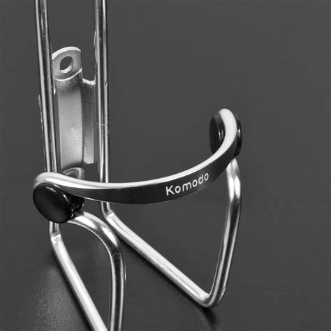 2x Bike Bottle Cage Bicycle Drink Holder Silver Light Aluminium Carrier