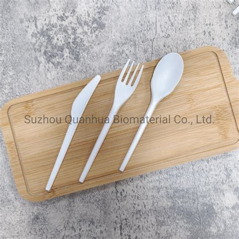 Suyuan Disposable Utensil Cpla Cornstarch Biodegradable Cutlery