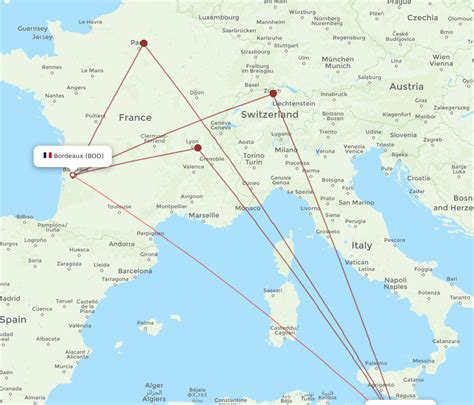 Flights From Bordeaux To Malta BOD To MLA Flight Routes