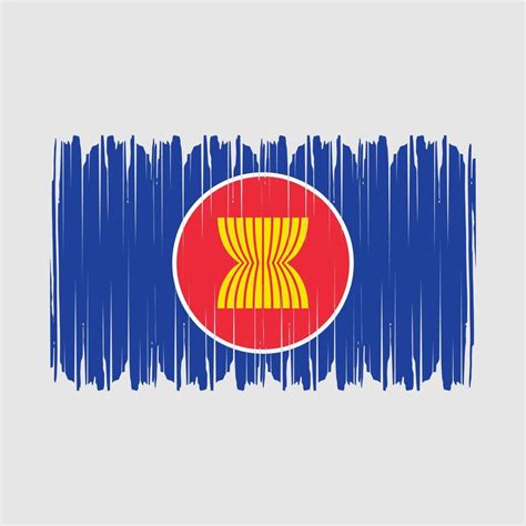 Asean Flag Vector 20834596 Vector Art at Vecteezy