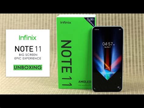 Infinix Note 11 Unboxing First Impressions Miscellaneous Videos