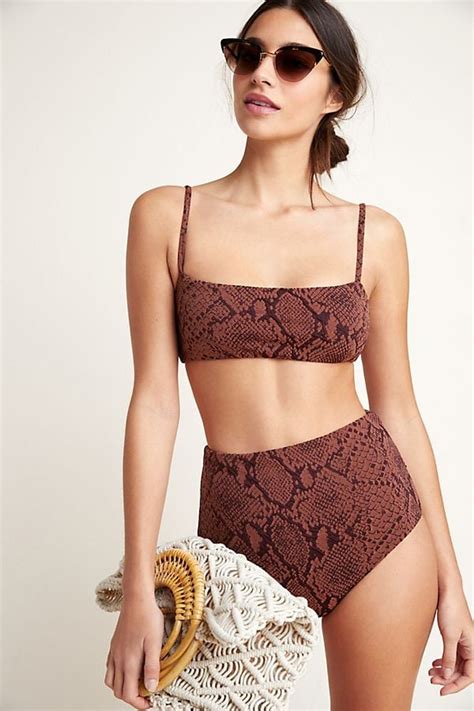 Mara Hoffman Lydia High Waisted Bikini Anthropologie Swimsuits