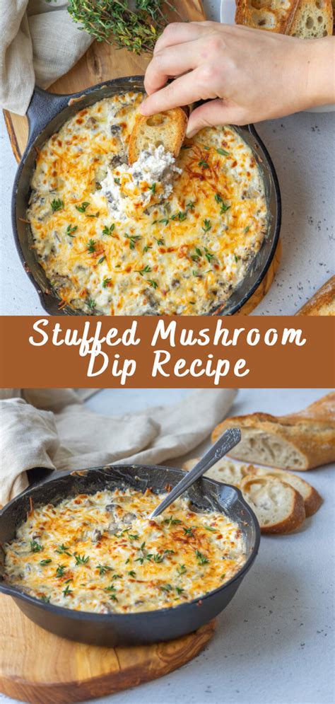 Stuffed Mushroom Dip Recipe Cheff Recipes