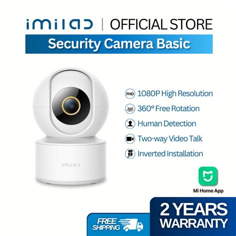 Imilab Home Security Camera Basic P Full Hd Years Warranty