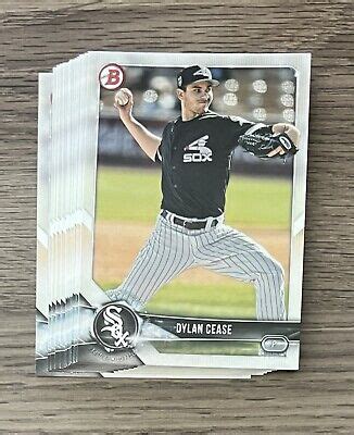 14 Dylan Cease 2018 Bowman Draft Rookie Prospecr RC Lot BD 59 White