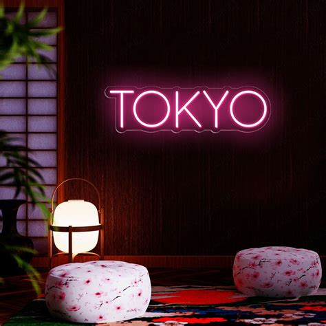 Tokyo Neon Sign Led Light Japanese | Neon signs, Custom neon lights ...