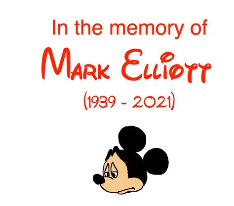 In The Memory Of Mark Elliott By Brazilianferalcat On Deviantart