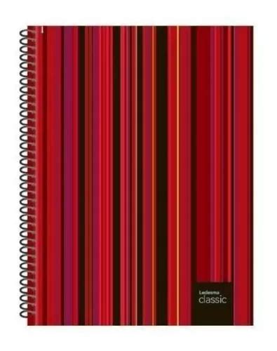 Cuaderno Ledesma A5 Classic 120 H Tapa Dura